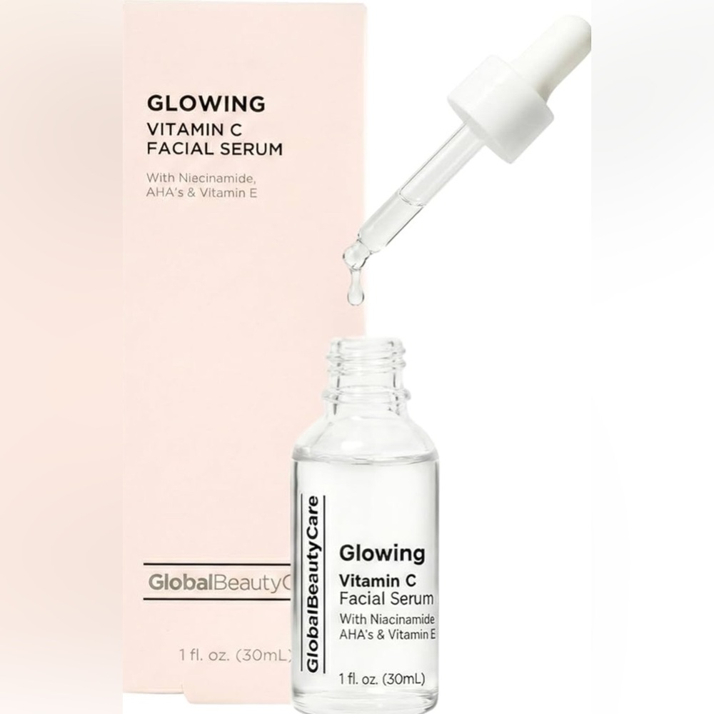 NWT Global Beauty Care Glowing Vitamin C Skin Facial Serum